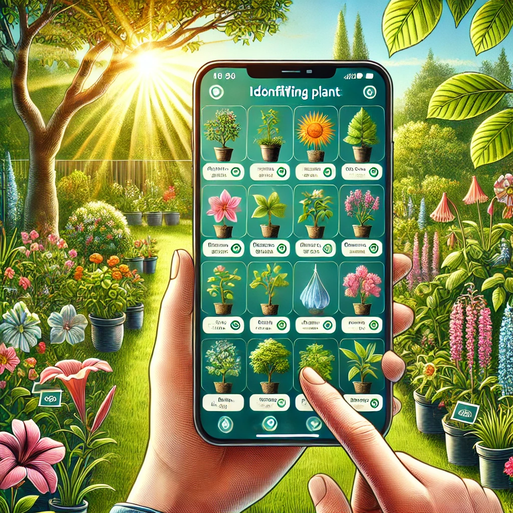 Aplicativos para Identificar Plantas em Tempo Real