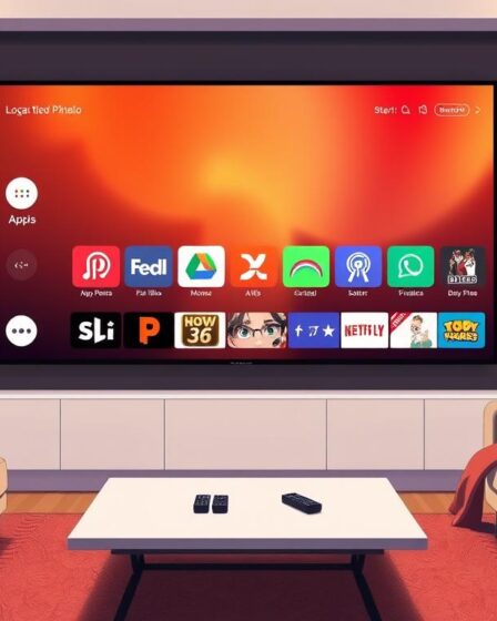 Baixe apps para TV