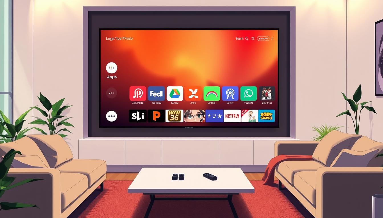 Baixe apps para TV
