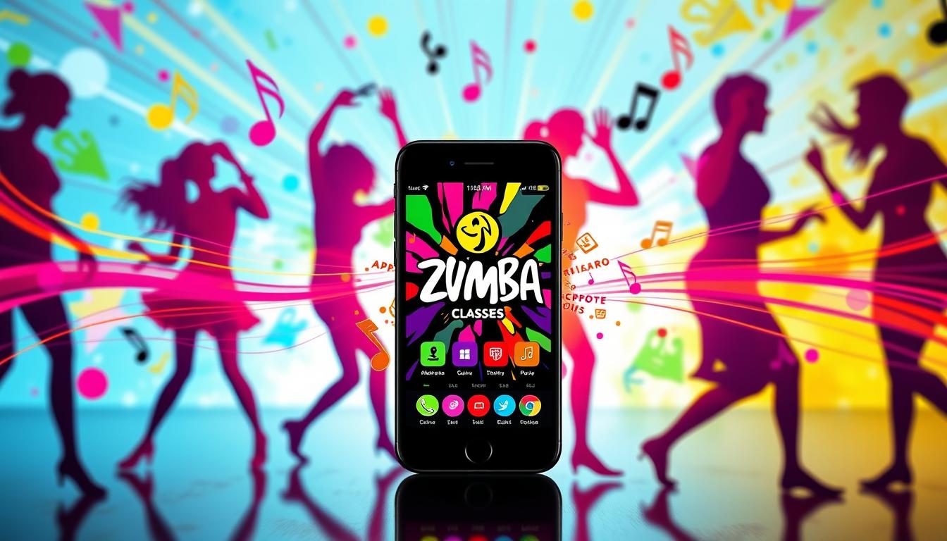 Aulas de Zumba no celular