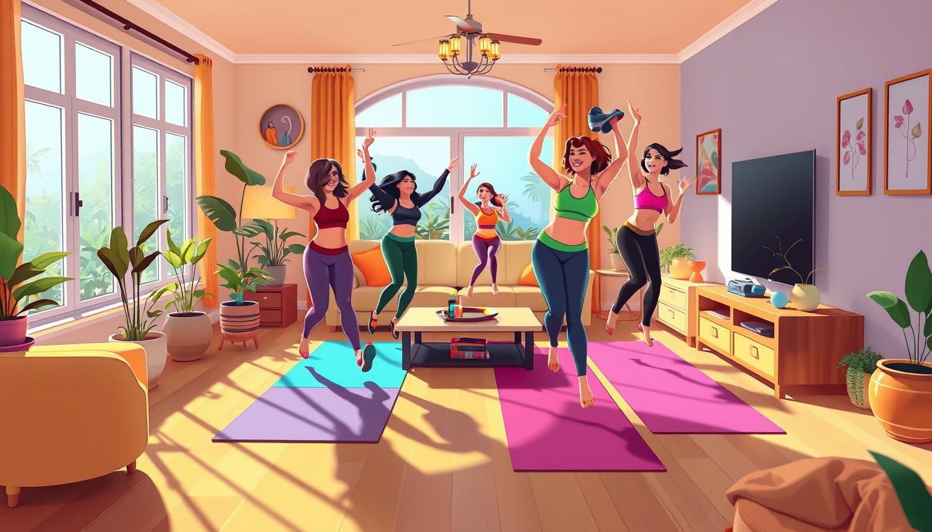 Zumba em casa grátis