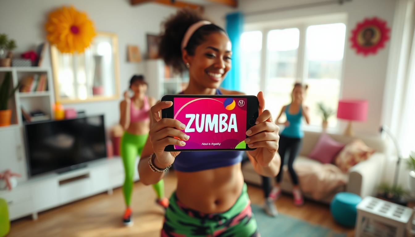 Zumba grátis no celular