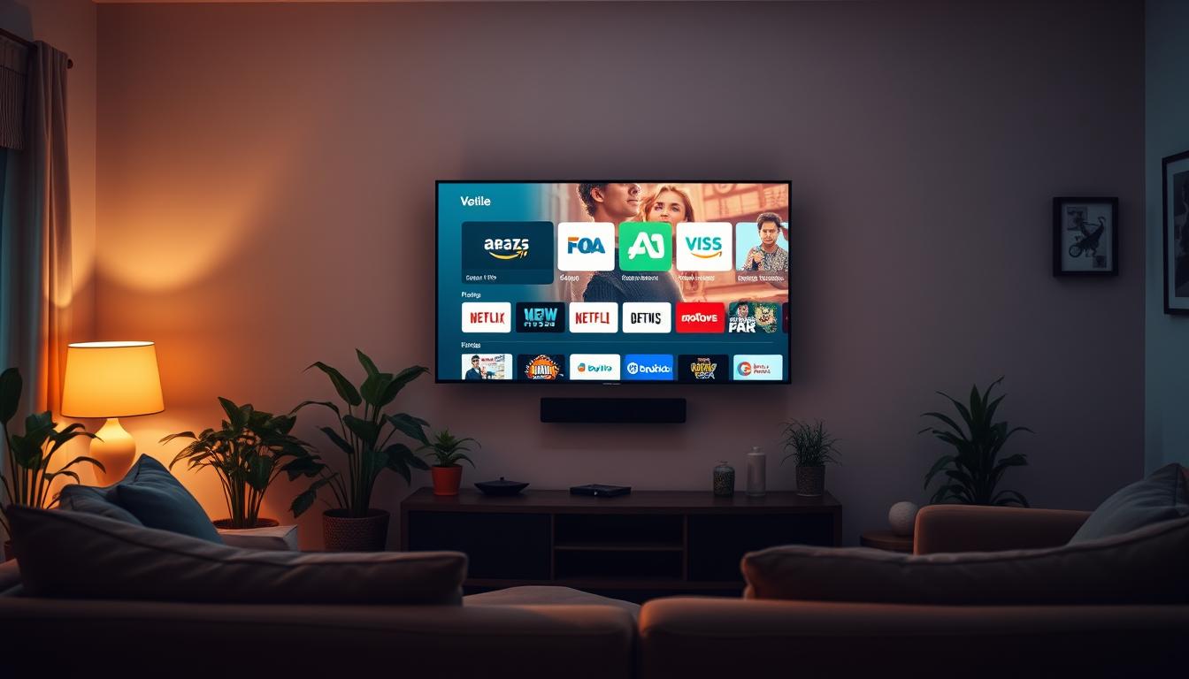 Baixe apps de TV