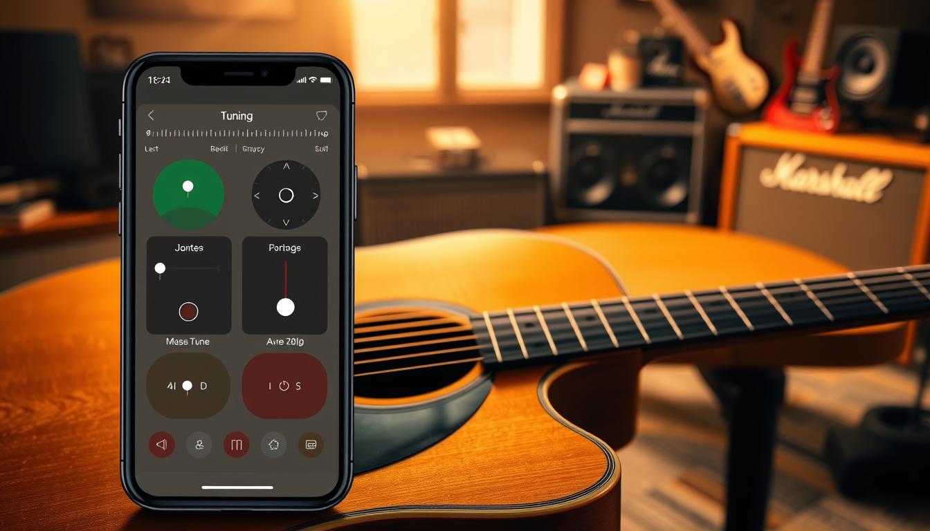 Teste afinadores de violão