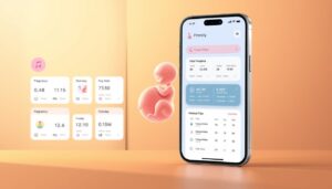 App de confiança na gravidez