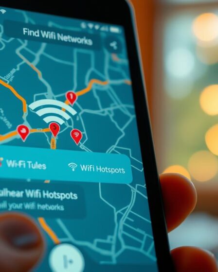 Aplicativos mostram Wi-Fi perto