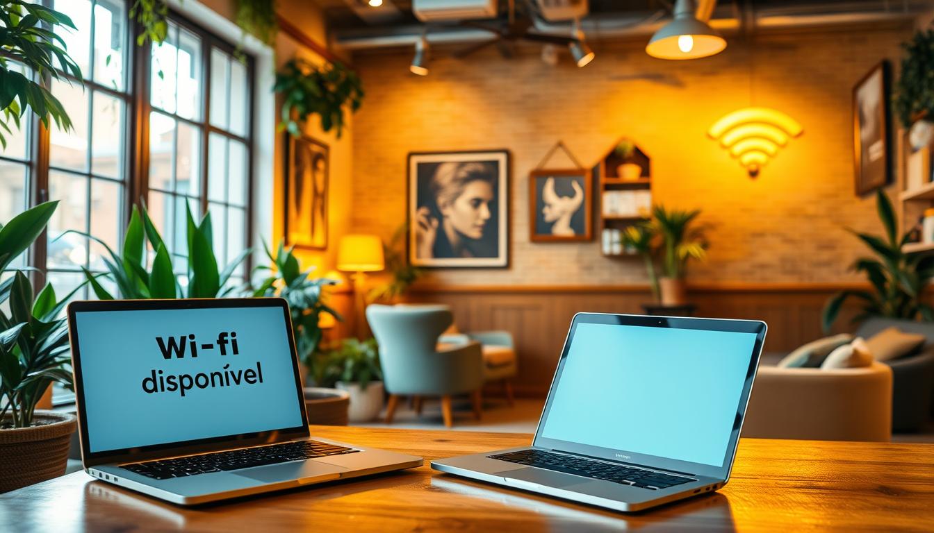 Aplicativos mostram Wi-Fi