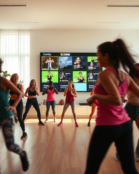 Dance zumba em casa