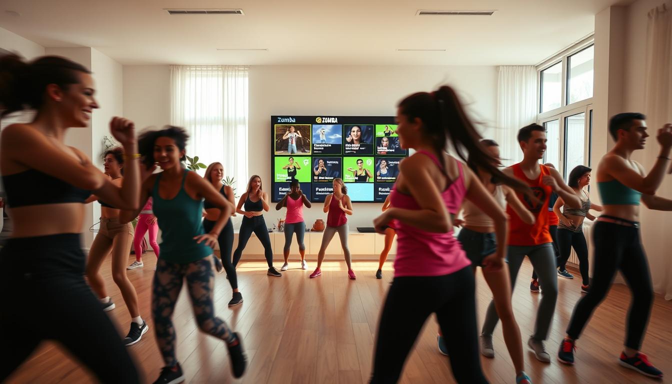 Dance zumba em casa