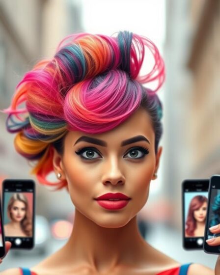 aplicativos de mudar cabelo e visual