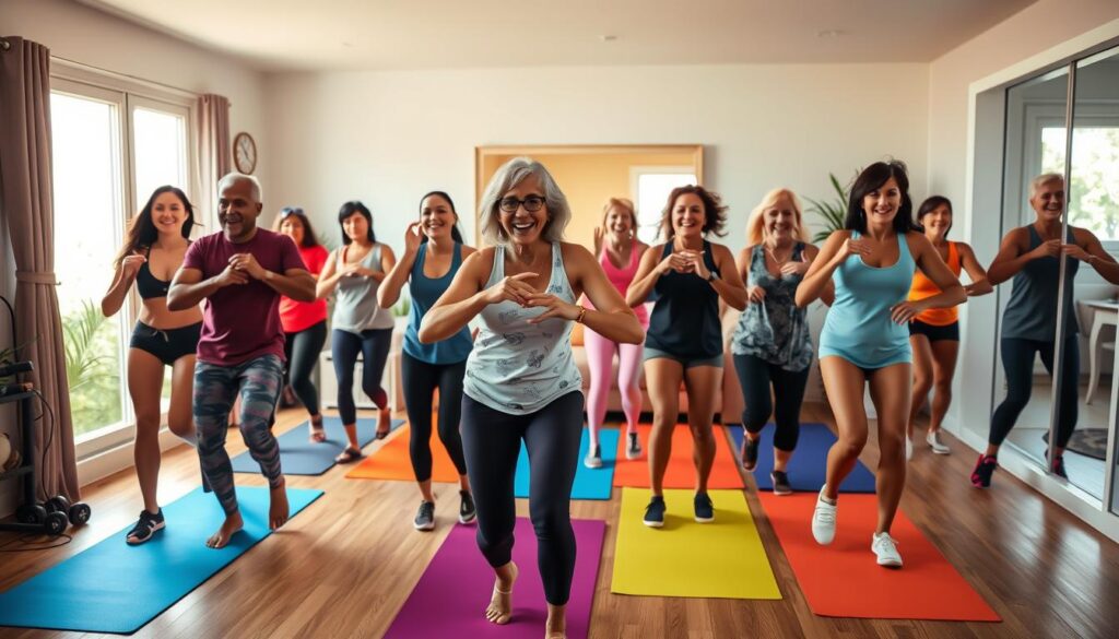 benefícios da zumba