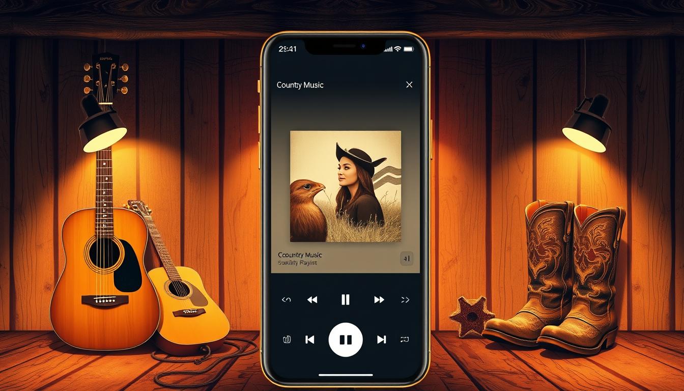 Aplicativos de músicas country