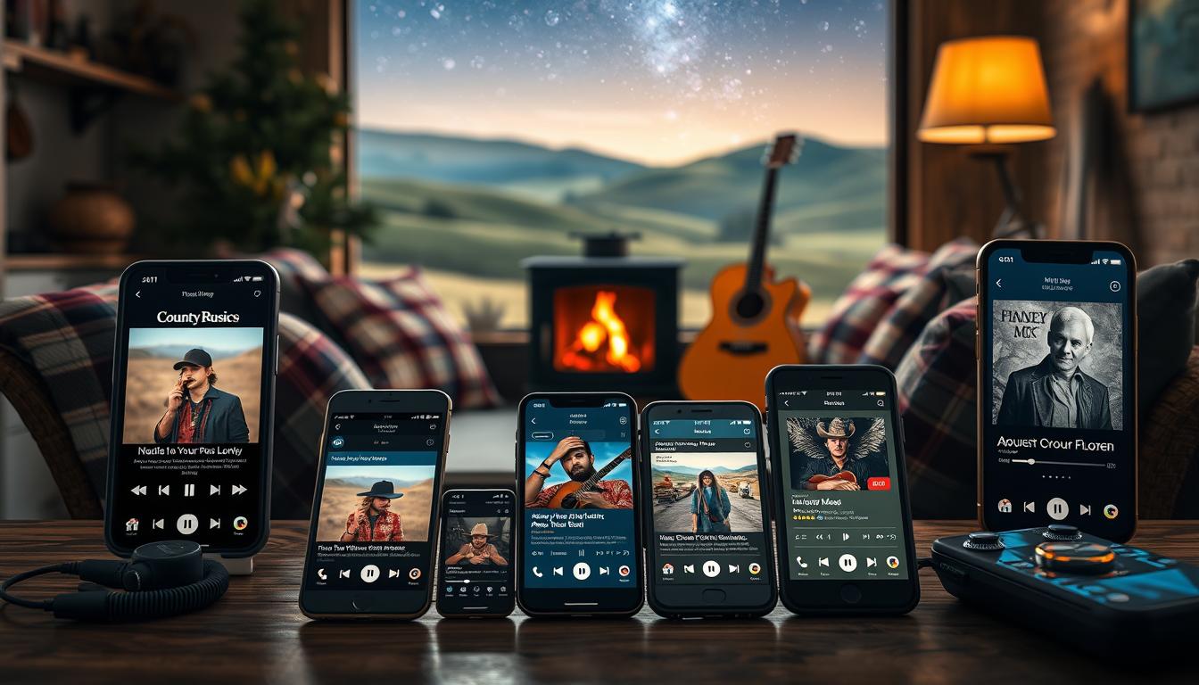 Aplicativos músicas country