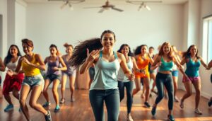 Dança Zumba grátis