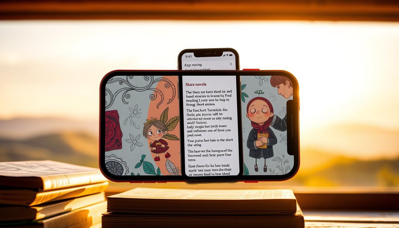 Tenha novelas curtas grátis