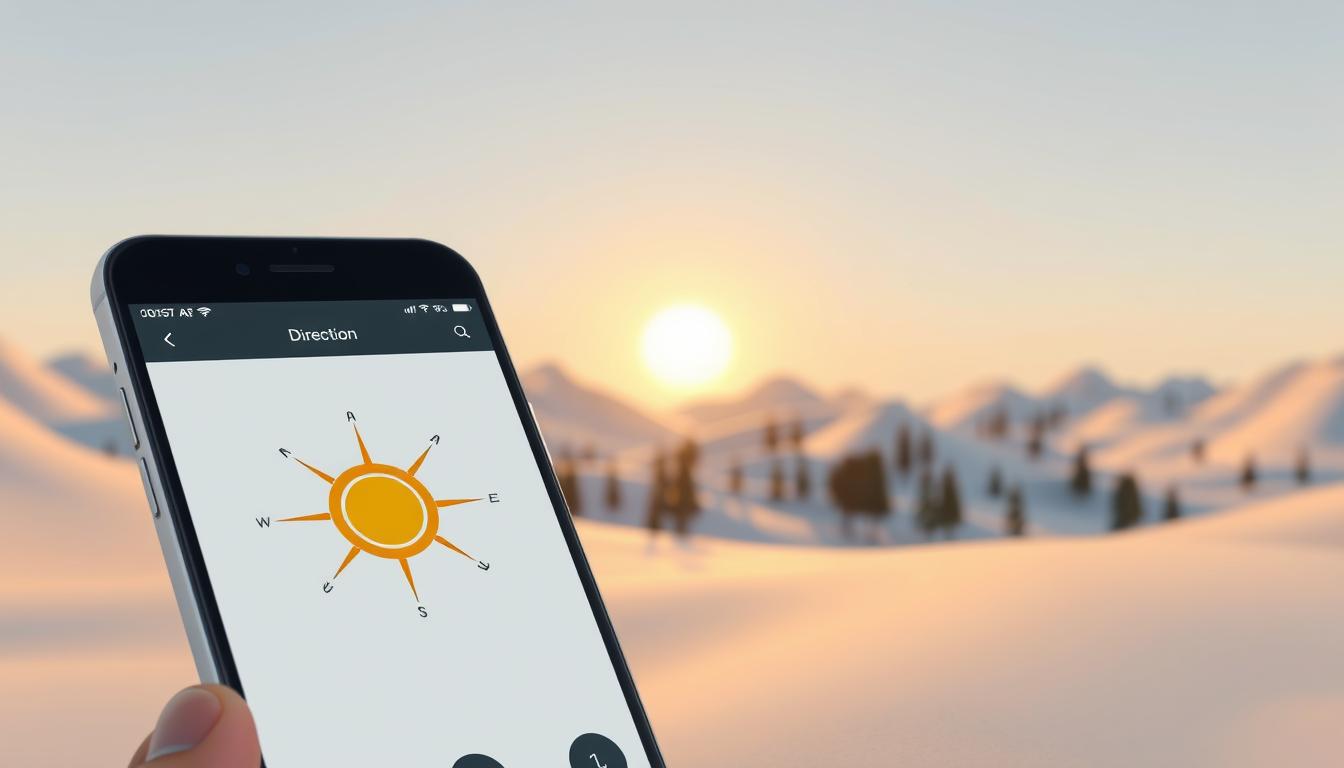 Aplicativos gratuitos que mostram a direção do sol com precisão