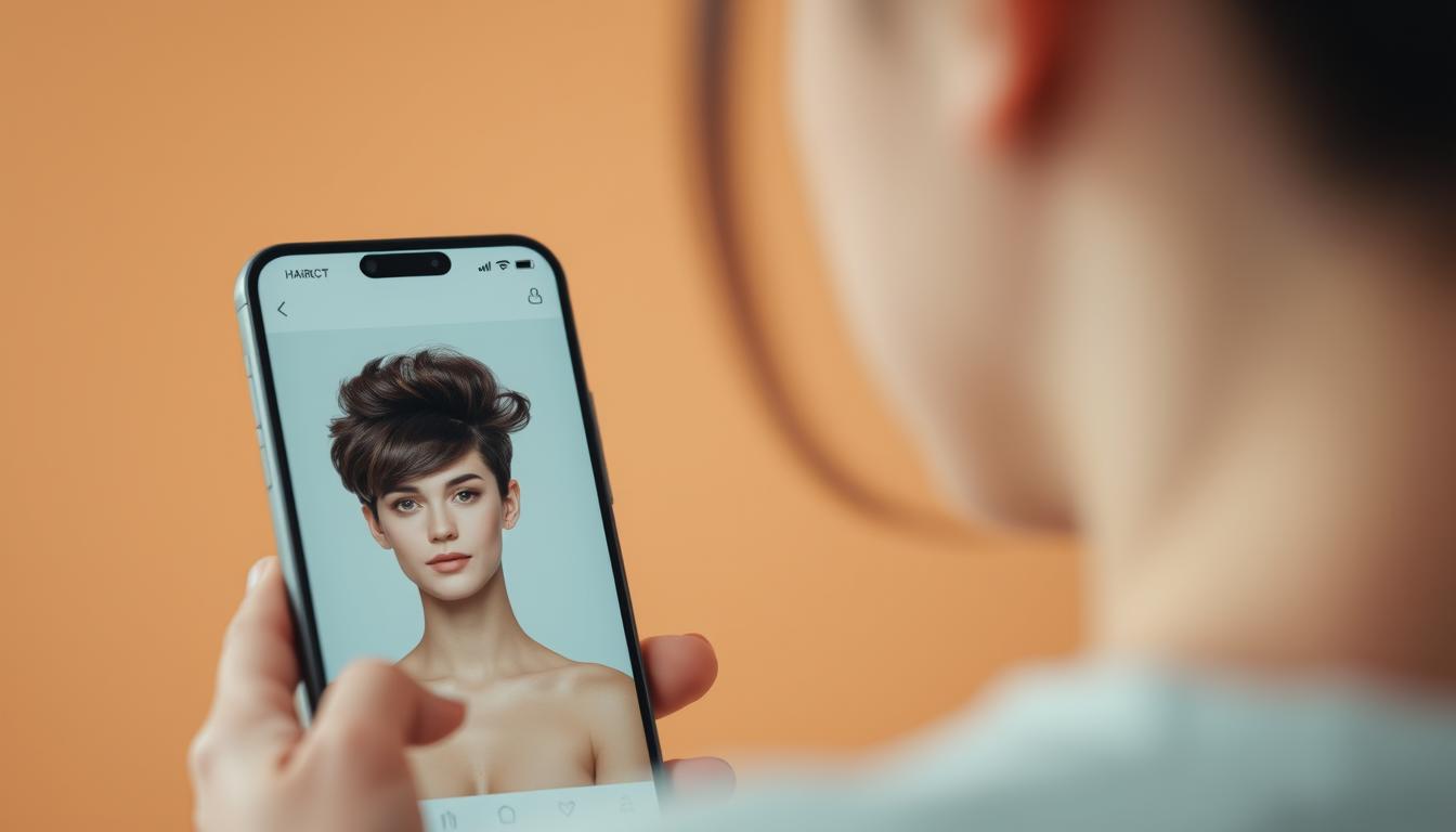 Teste penteados modernos com aplicativos de cabelo atualizados