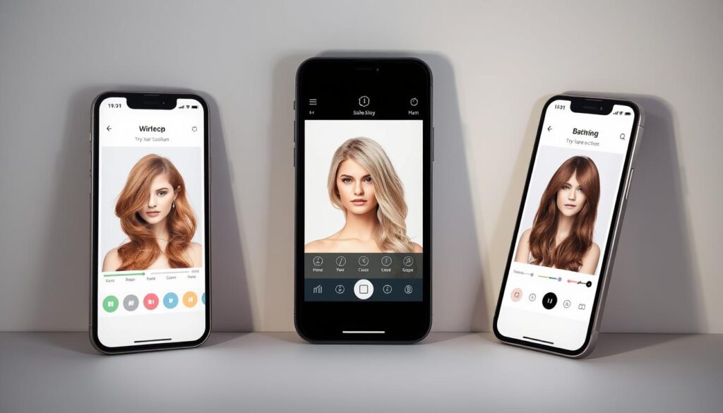 aplicativos para mudar o cabelo