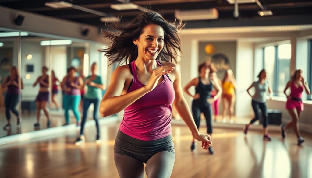 perder peso dançando zumba