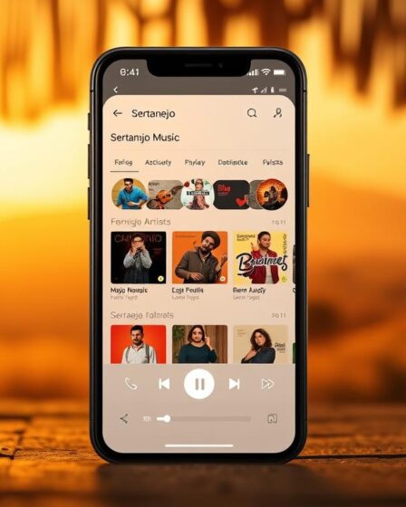 Aplicativo Grátis Para Música Sertaneja