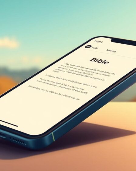 a bíblia no celular