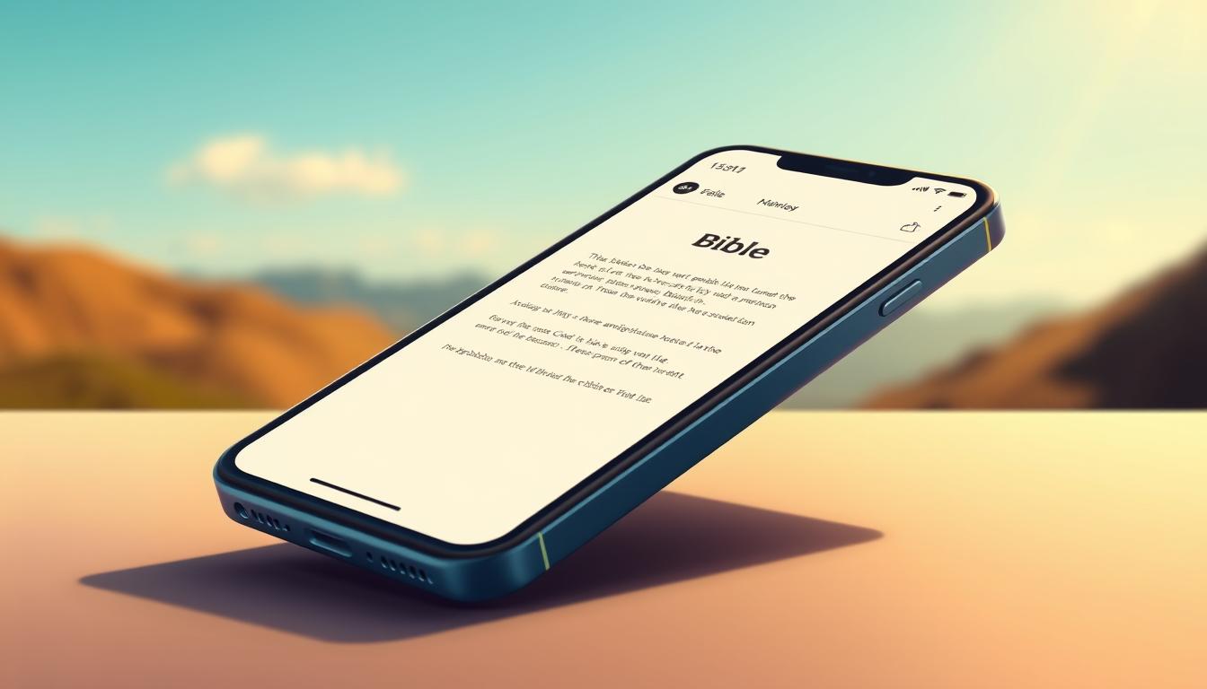 a bíblia no celular