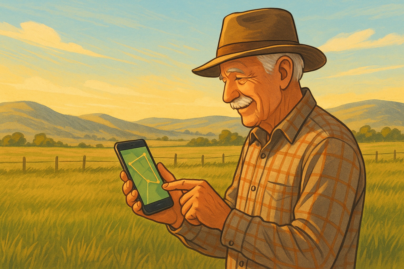 Como medir terreno em locais sem internet com apps gratuitos