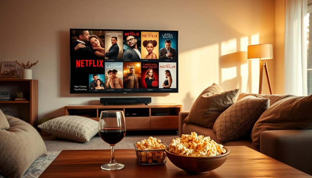filmes de romance na Netflix