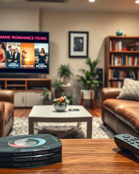 Aplicativos que oferecem coleções de filmes de romance online