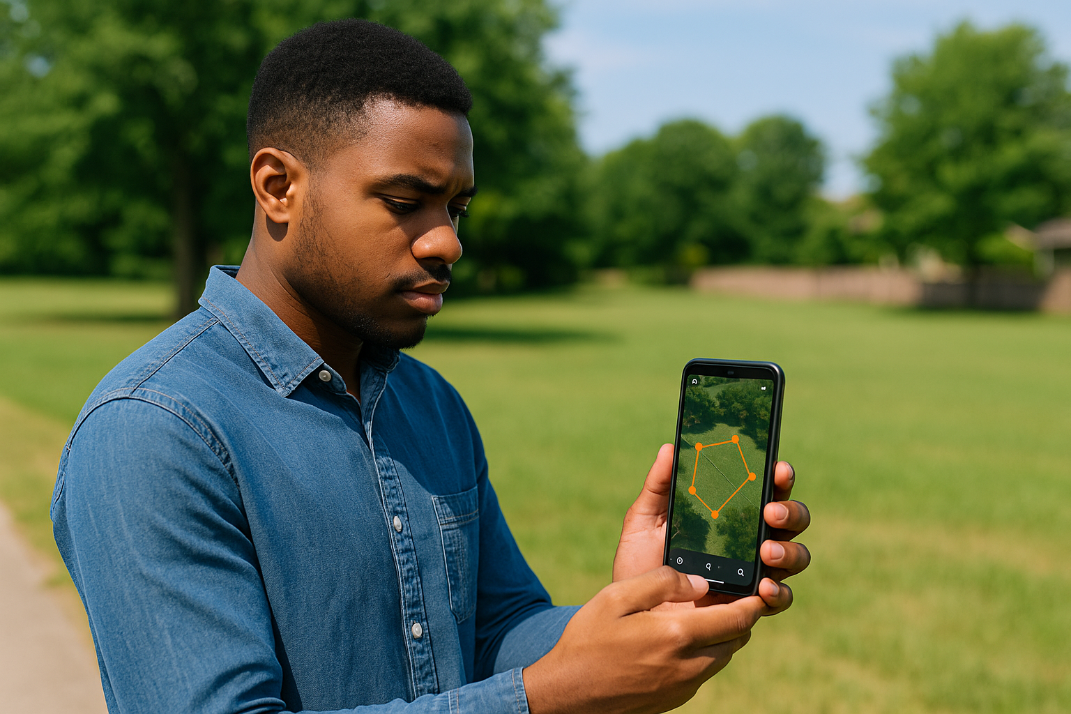 Como medir terreno pelo mapa usando apps gratuitos