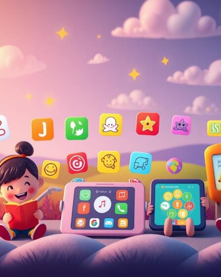 Aplicativos de alfabetização