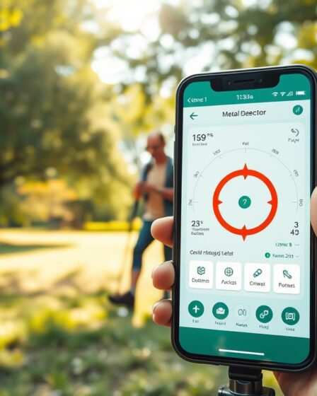 Aplicativos de detector de metais