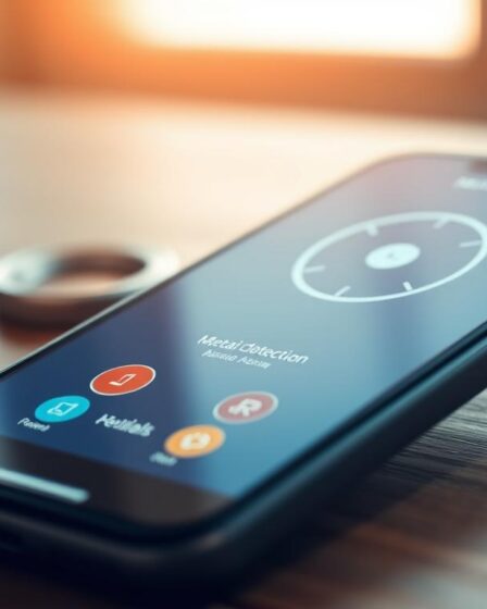 Aplicativos de detector de metais