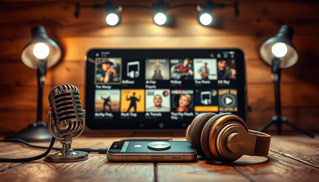 Aplicativos para ouvir músicas country