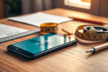 Seu Celular Em Uma Trena Digital