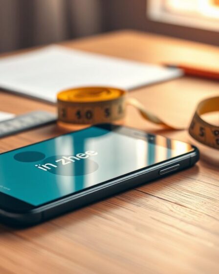 Seu Celular Em Uma Trena Digital