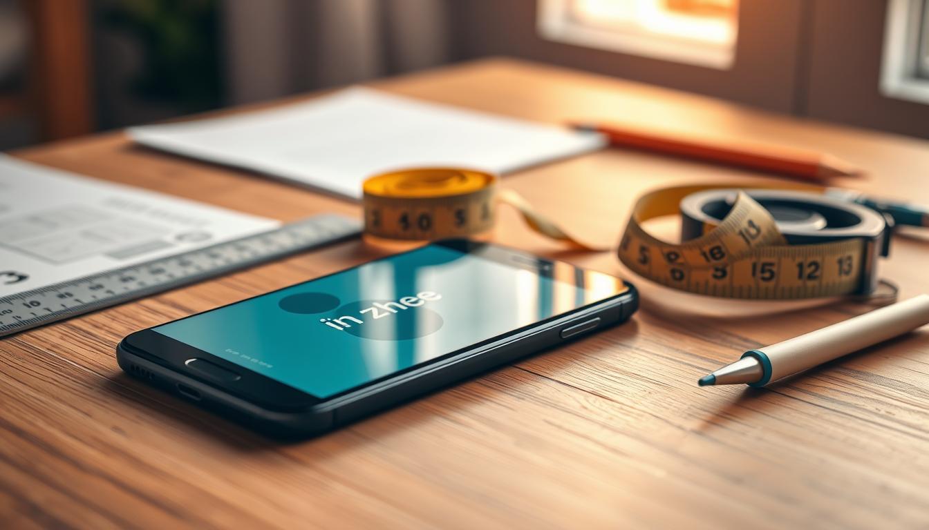 Seu Celular Em Uma Trena Digital