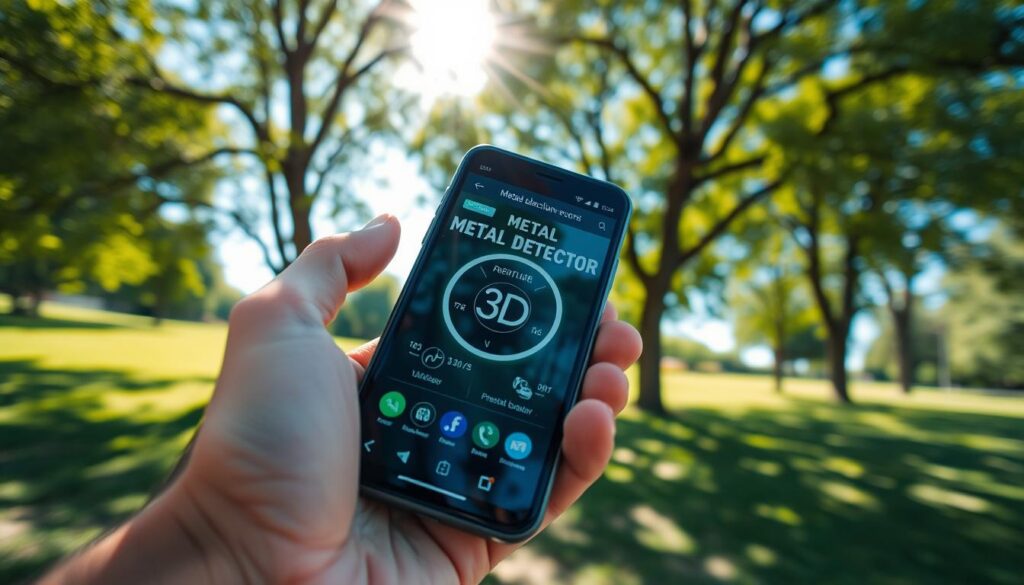 aplicativos de detector de metais