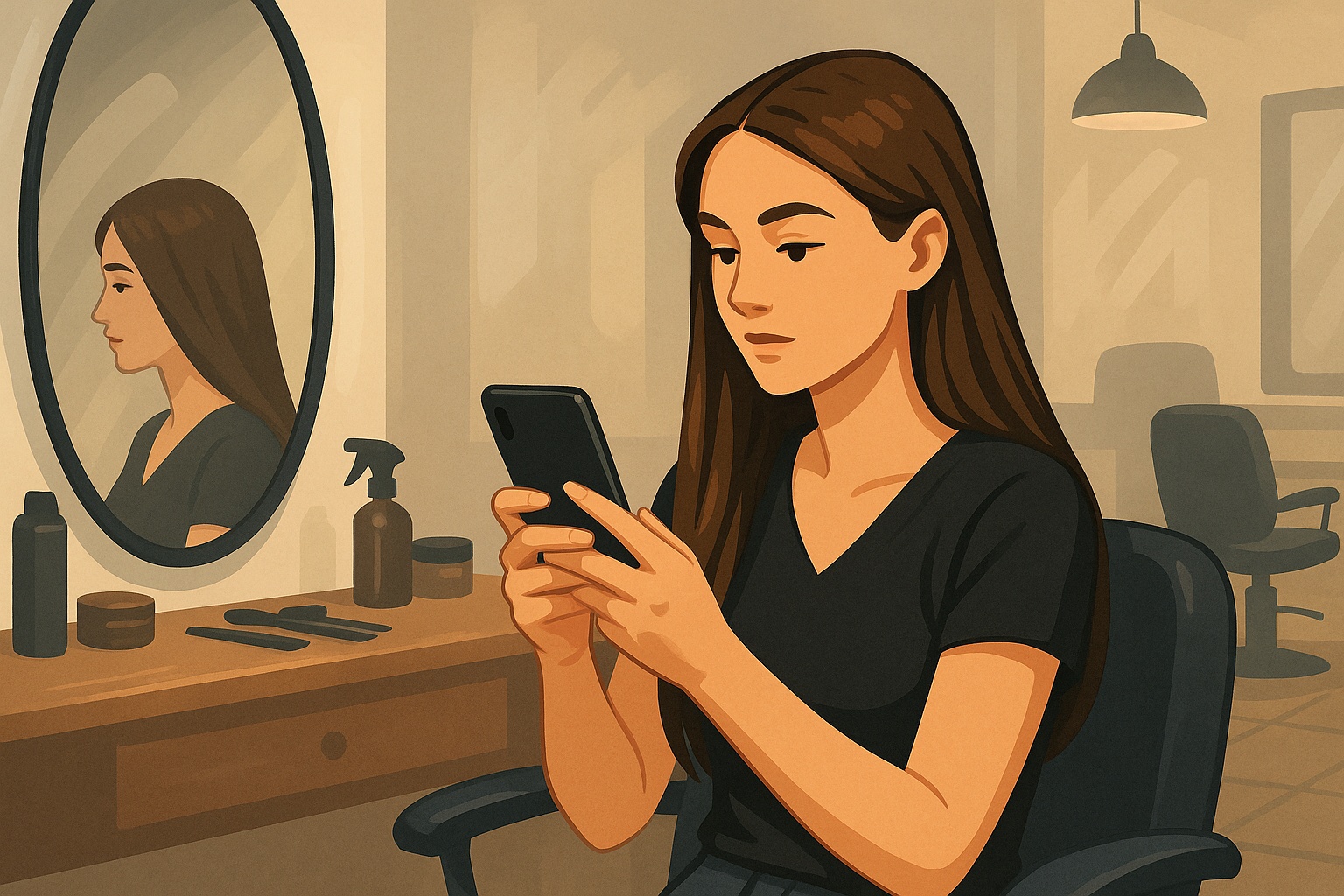 Simular corte de cabelo grátis: transforme seu visual no app