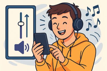 Dê potência máxima ao som: aumente o volume do seu celular