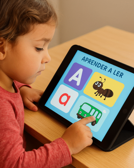 Aplicativos para alfabetizar crianças brincando e aprendendo
