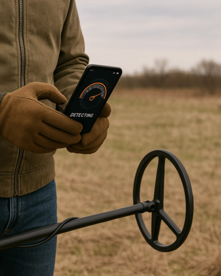 Aplicativos de detector de metais para buscas rápidas