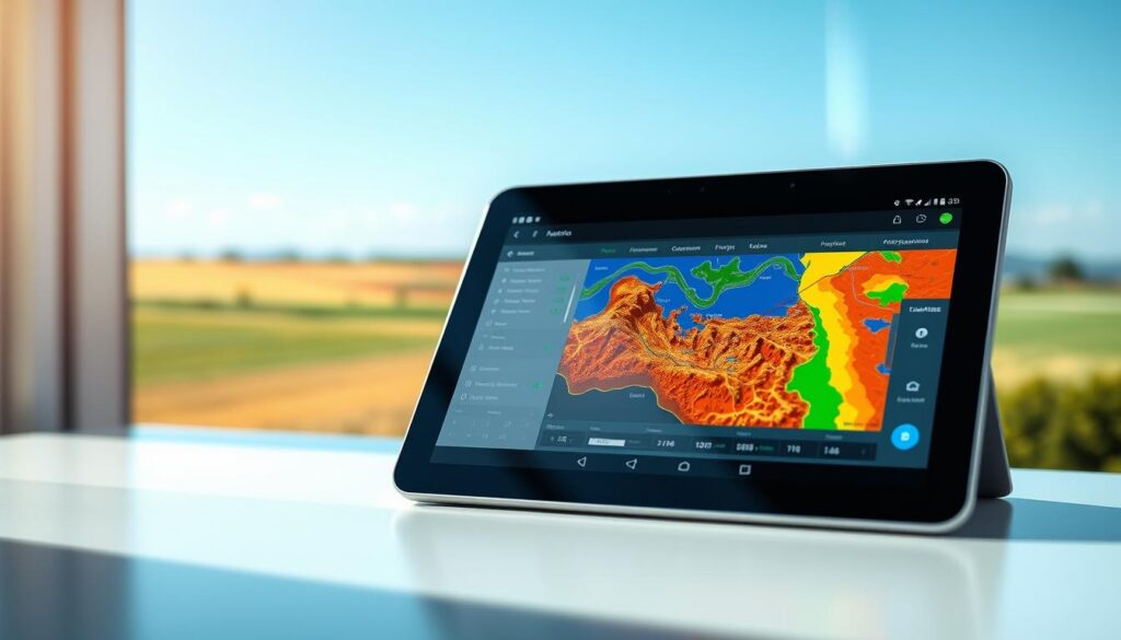aplicativo Planímetro interface