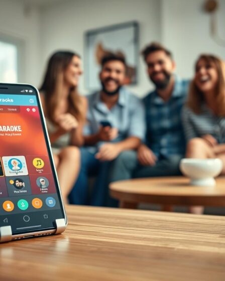 aplicativo de karaokê para celular