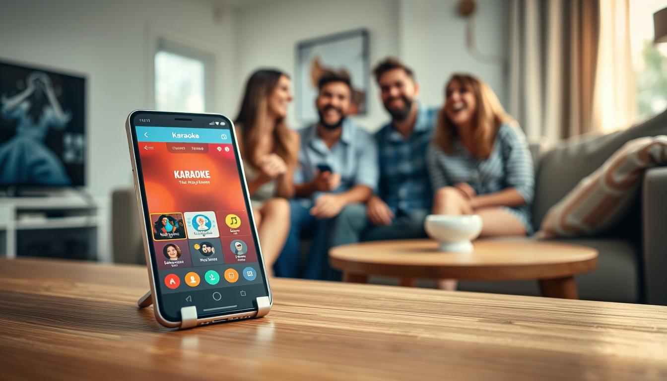 aplicativo de karaokê para celular
