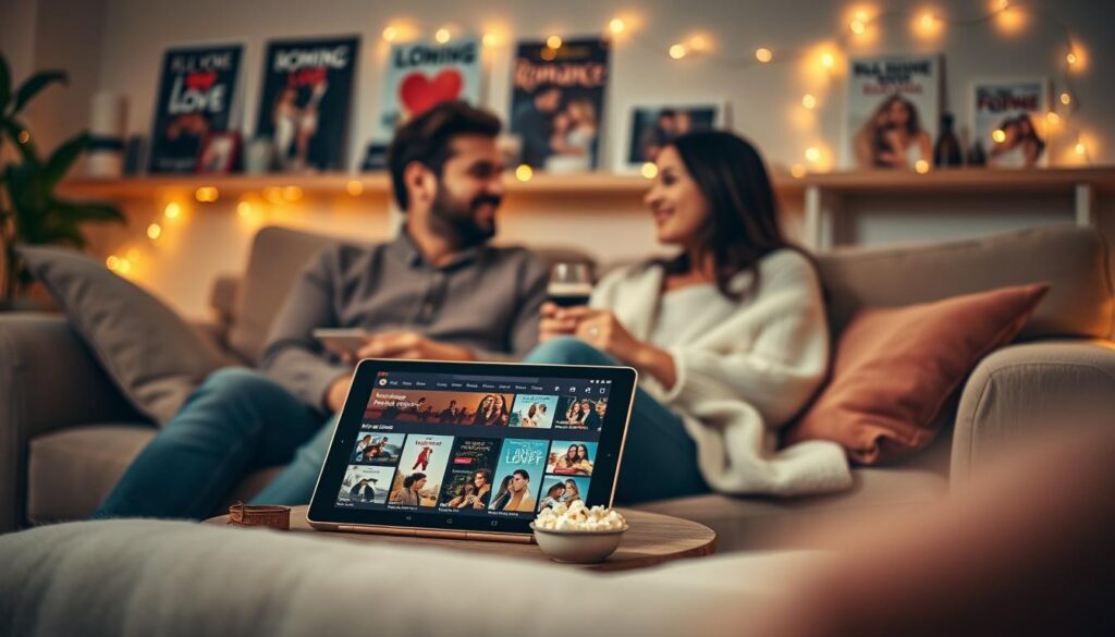 aplicativos de filmes de romance