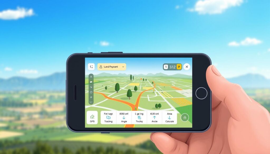 funcionalidades de aplicativos de medição