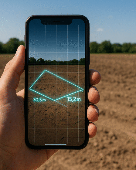 Meça Qualquer Área Apenas Apontando O Celular!