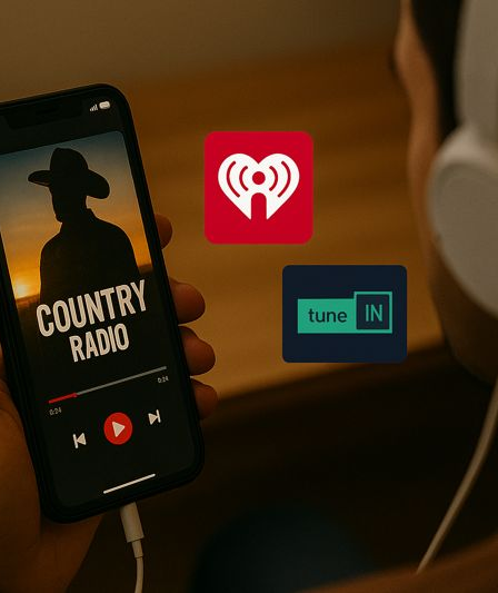 Ouça músicas country clássicas grátis no celular!