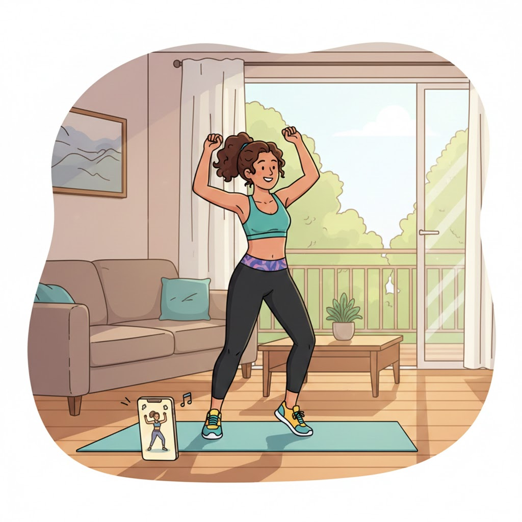 Aplicativo de Aprender Zumba: Como Dançar, Queimar Calorias e se Exercitar em Casa